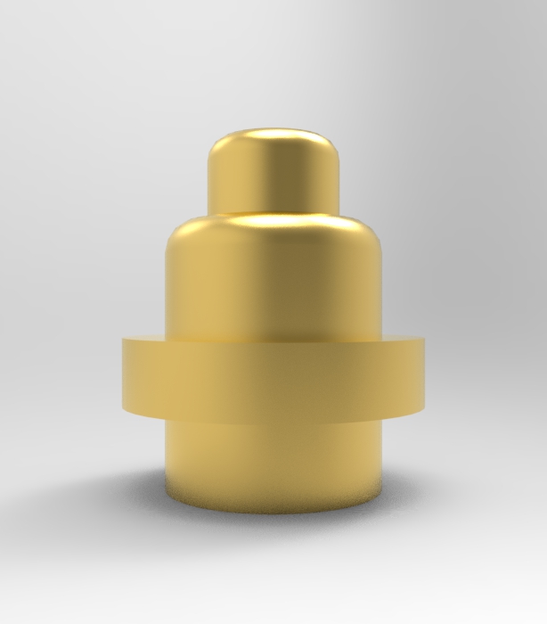 Φ1.3*H2.1mm Pogo pin DP132117-1 3